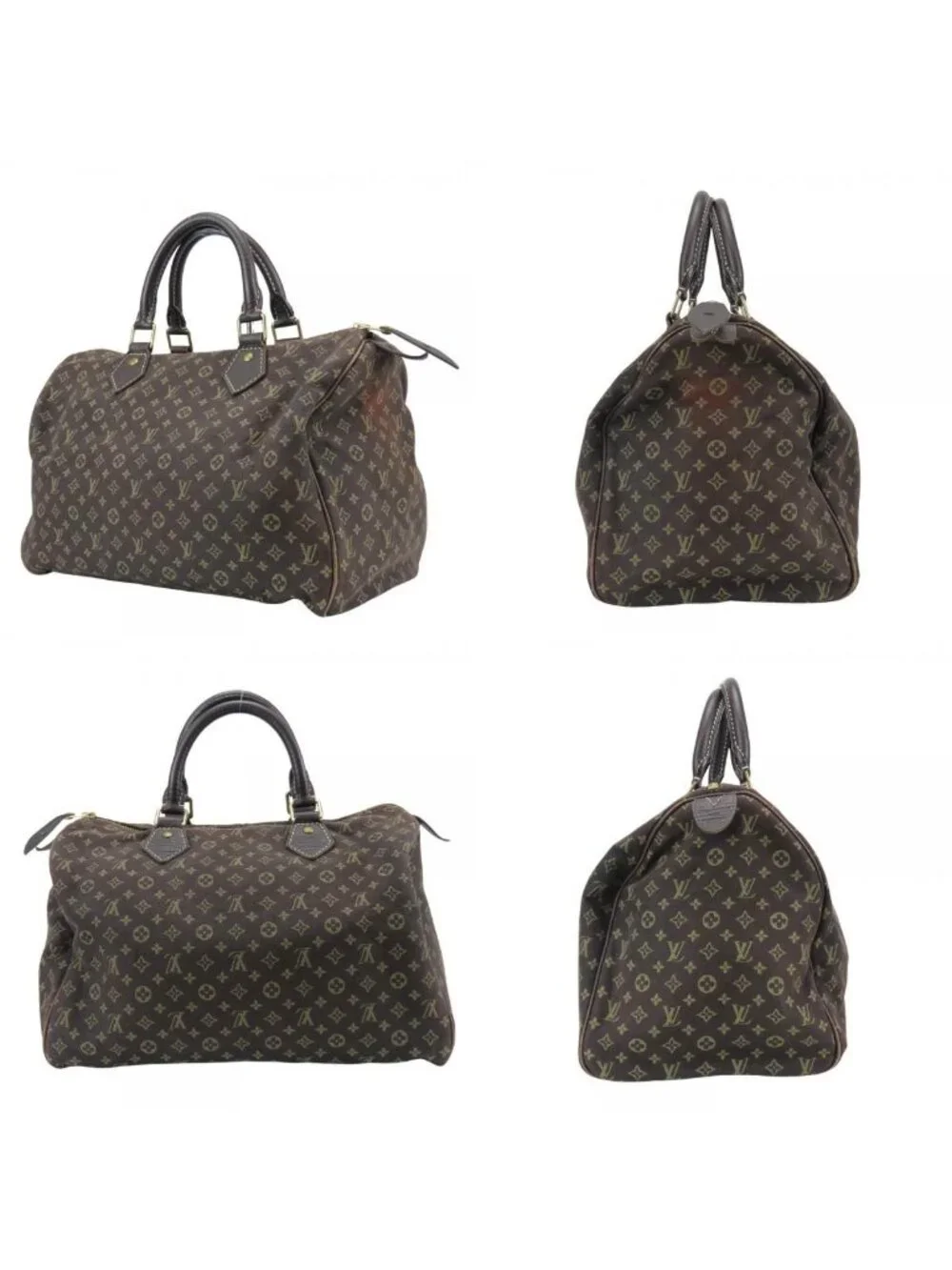 Louis Vuitton Handbag Speedy 30 Monogram Mini Ebene Female